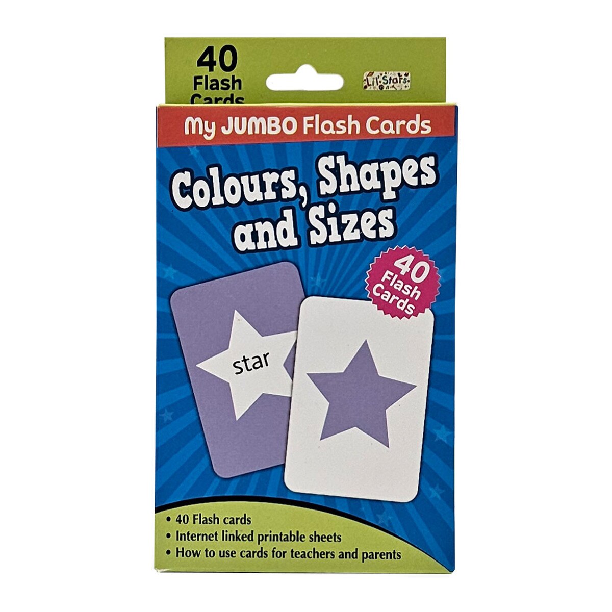 33992.jpg Popcorn - Colours, Sahpes & Sizes Flash Cards - Image 1