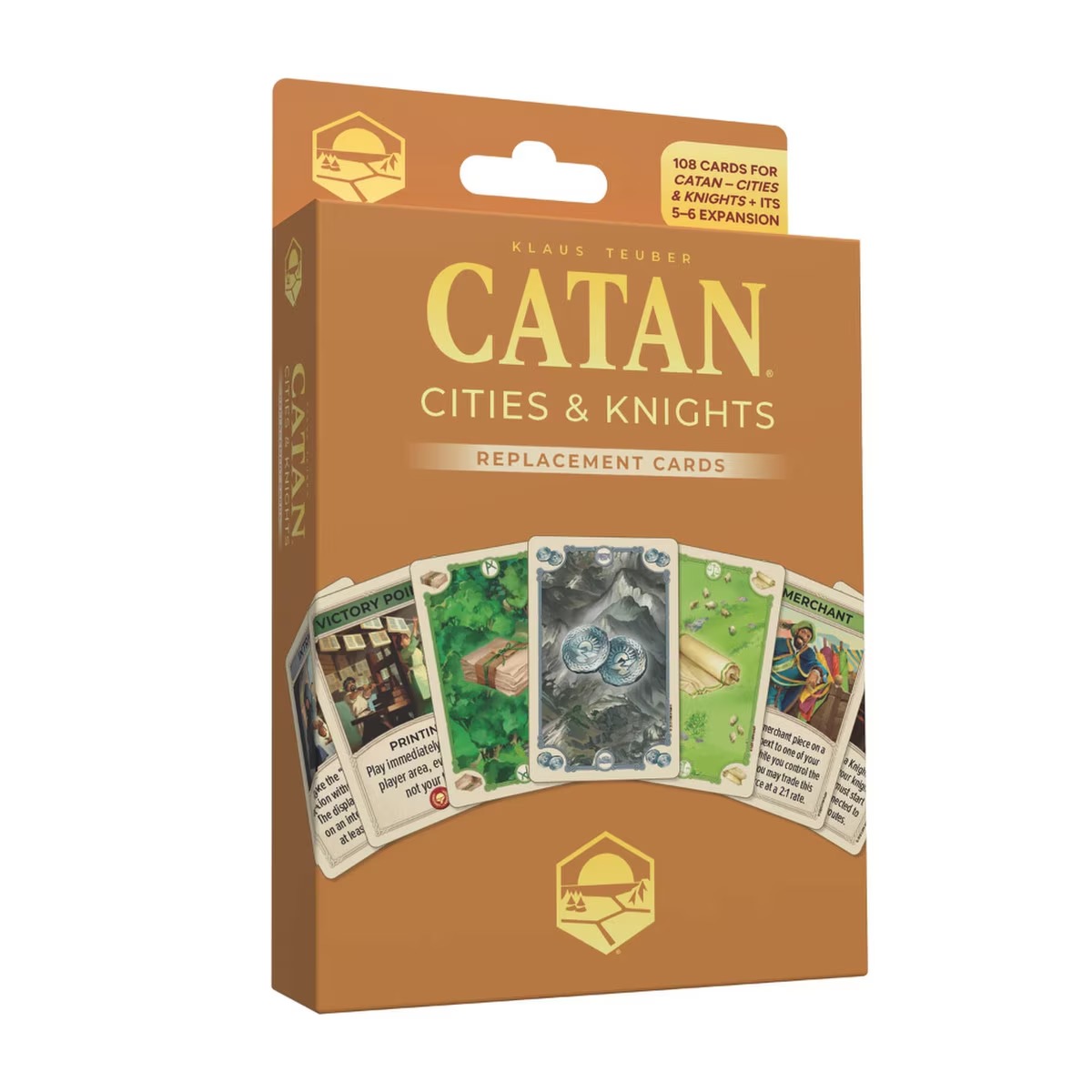 cn3282_1 Catan: 6th Edition - Cities & Knights Replacement Cards - Image 1