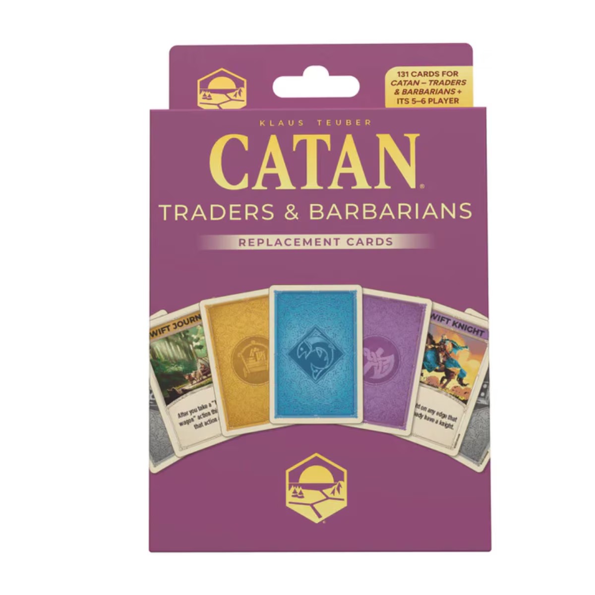 cn3283_1 Catan: 6th Edition - Traders & Barbarians Replacement Cards - Image 1