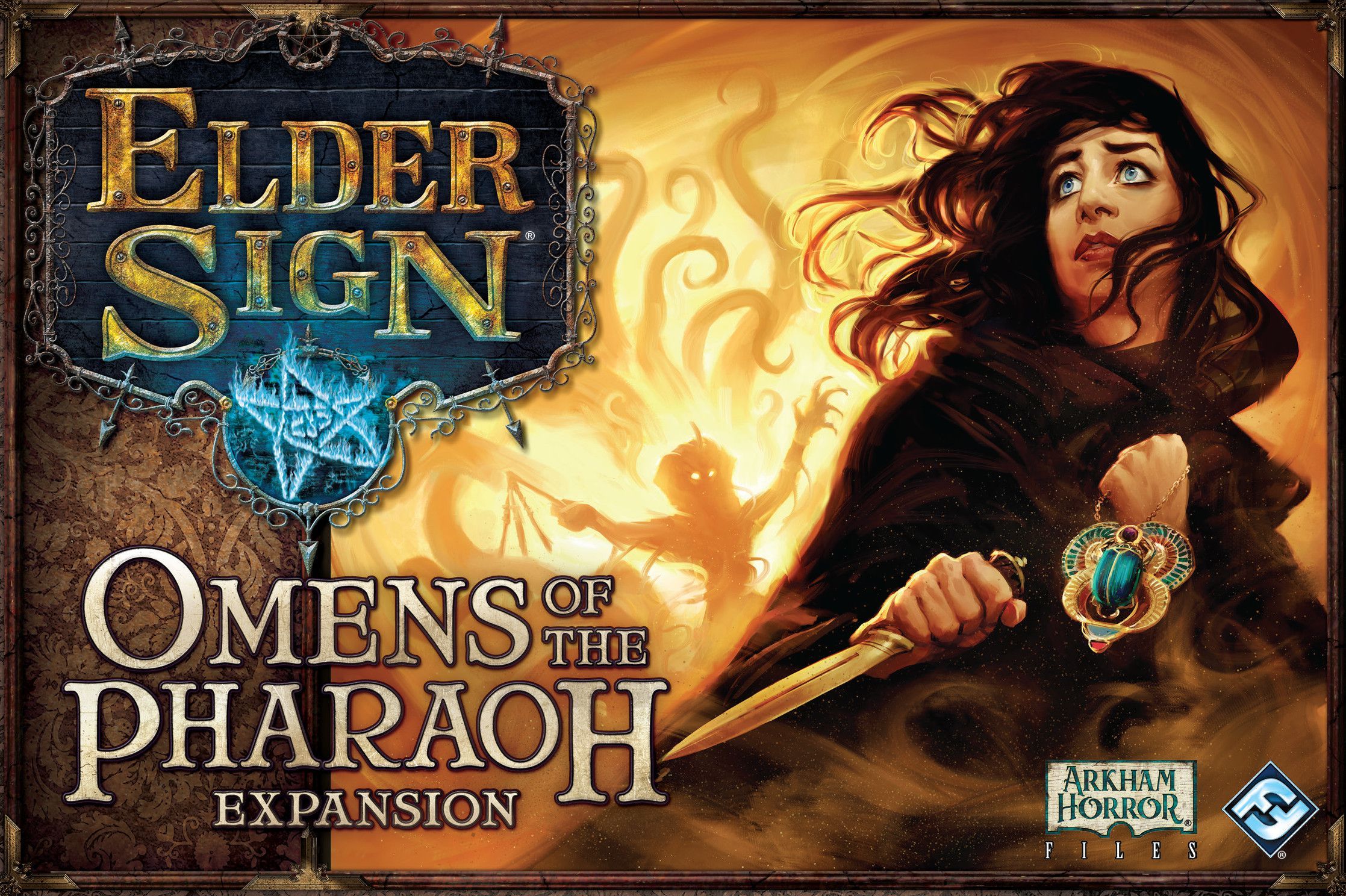 img237226.jpg Elder Sign - SL20 Omens of the Pharaoh Ex[ansion - Image 1