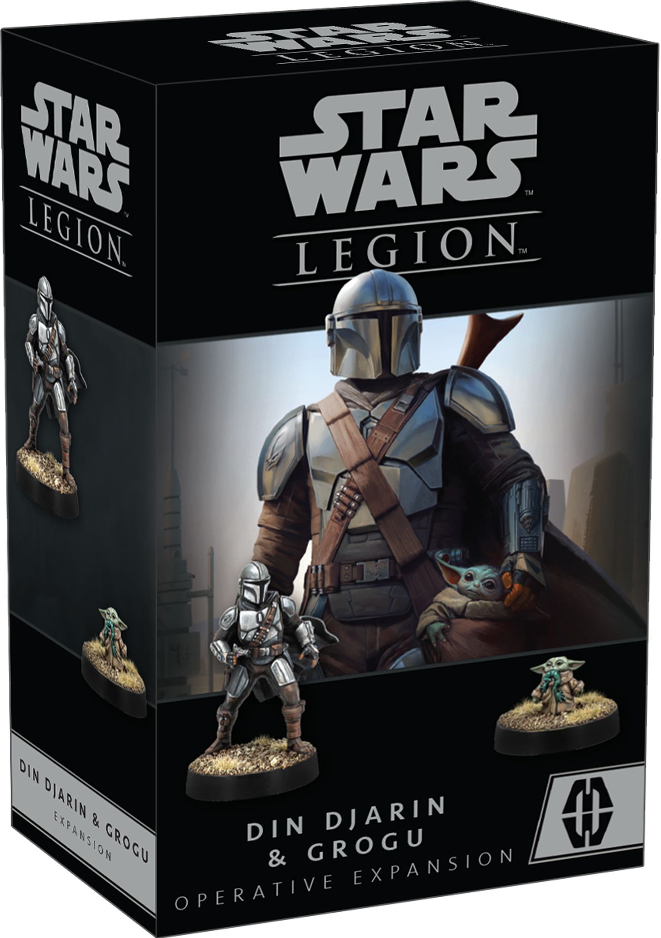 img370419.jpg Star Wars Legion - SWL98 Din Djarin & Grogu Operative Expansion - Image 1