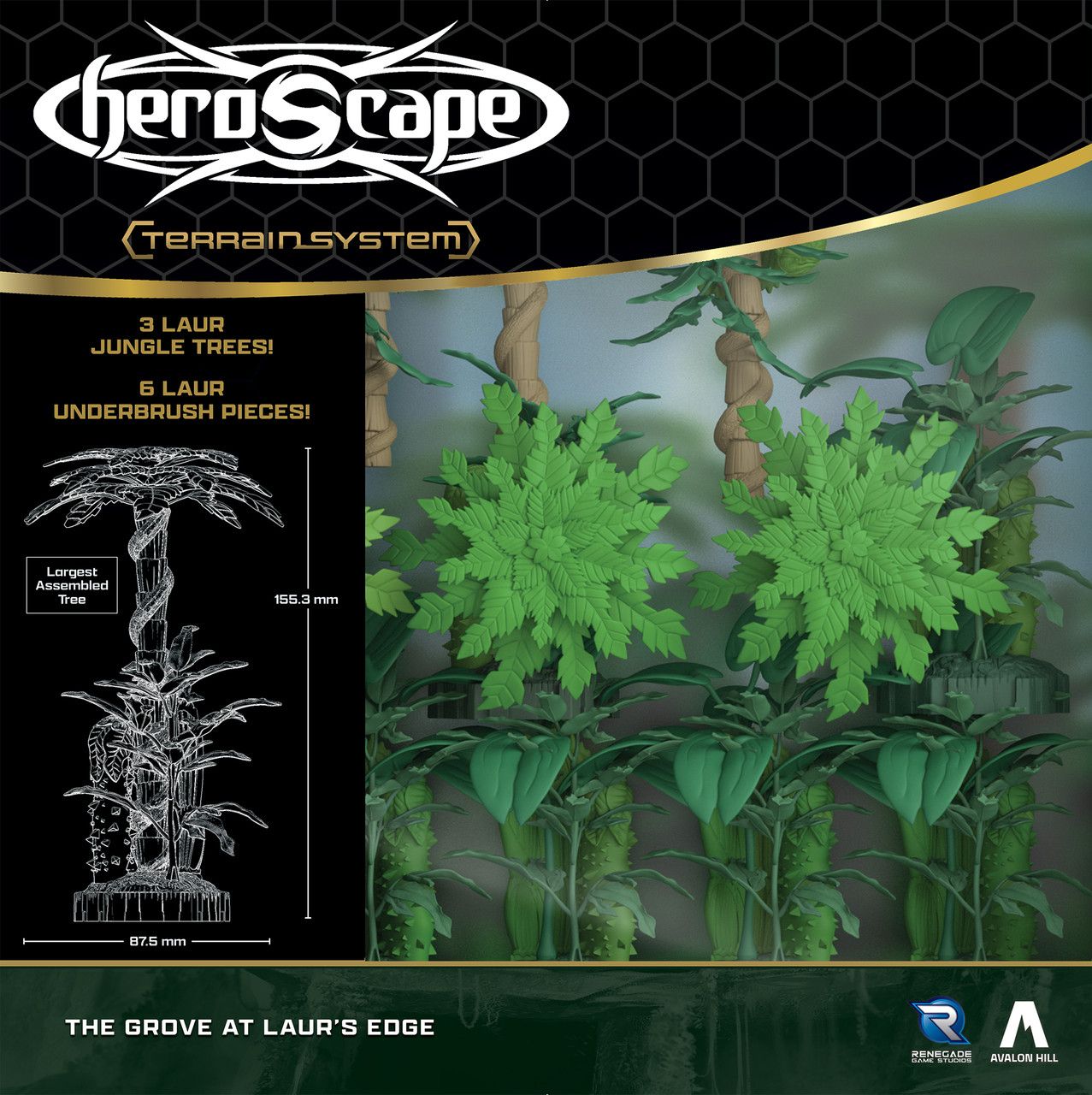 img416119.jpg Heroscape - Grove at Laur's Edge Terrain Expansion - Image 1