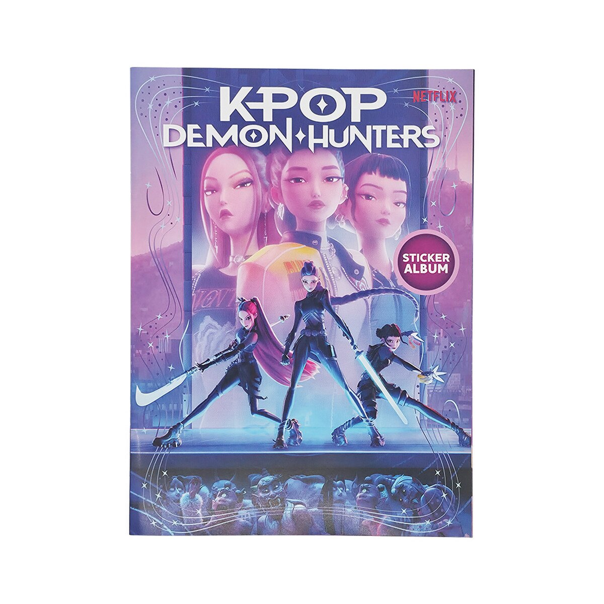 kpalbum-2026-saf2-0673.jpg KPOP Demon Hunters - Sticker Album + 2 Sticker Packs - Image 1