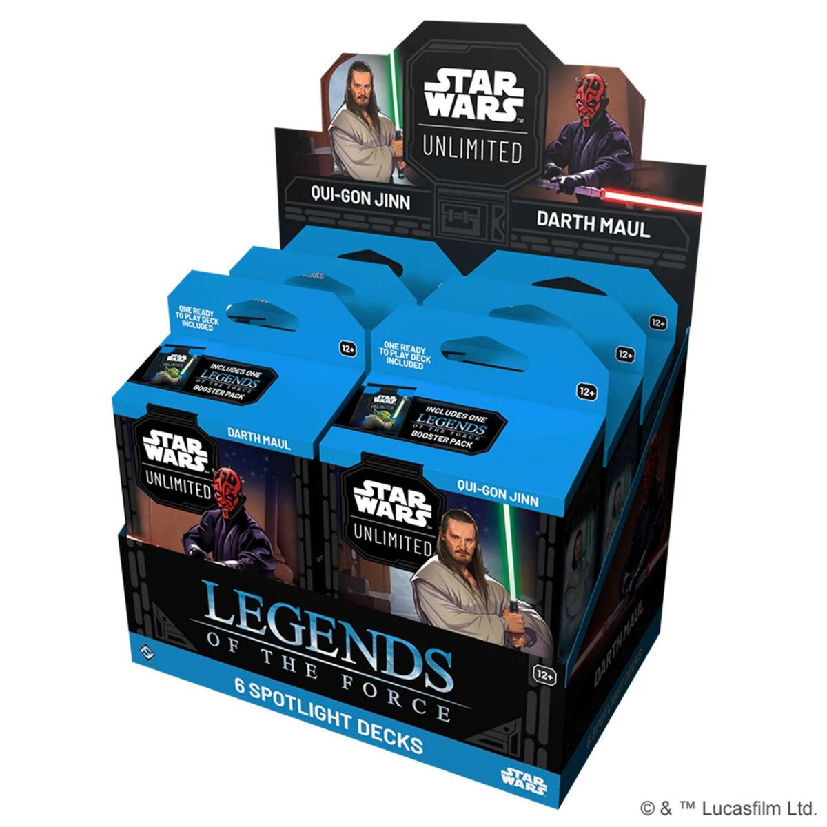 swh0510en.jpg Star Wars: Unlimited - Legends of the Force Spotlight Deck ( 6units) - Image 1